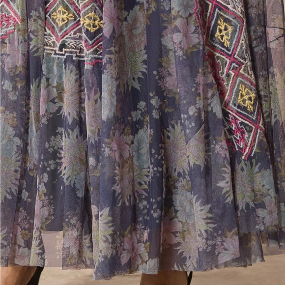 Johnny Was “Yawa maxi mesh dress”. New with tags. - Picture 4 of 4